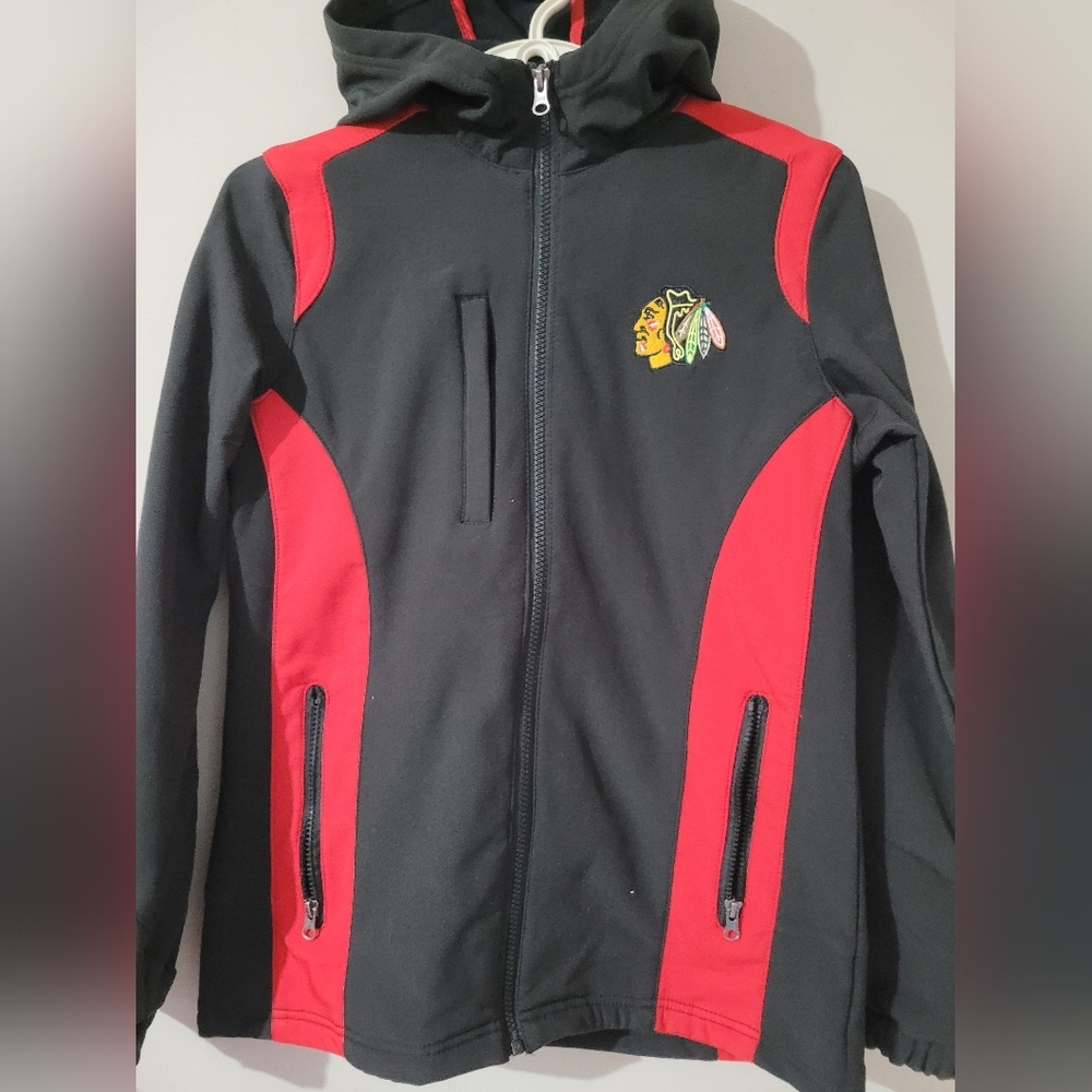 Chicago Blackhawks Hooded Jacket (SMALL) - Picture 2 of 4